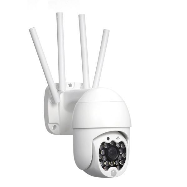 IP камера YCC365 2Mp WiFi SD-Card двосторонній звук PTZ 3,6 міні, подвійне світло, сигналізація &mdash; фото