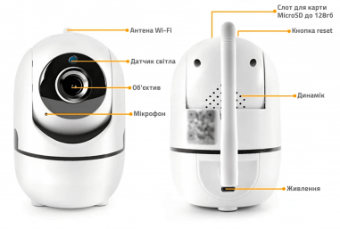 IP камера 2Mp WiFi SD-Card відеоняня R10 &mdash; фото