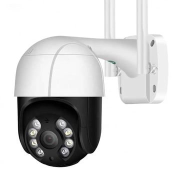 IP камера XM A8B2XM2-BL 2Mp Чорбел WiFi SD-Card двосторонній звук PTZ 3,6 міні подвійне світло &mdash; фото