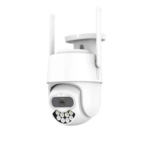 IP камера XM A20W4 4MP White WiFi SD-Card двосторонній звук PTZ 3,6 міні подвійне світло &mdash; фото