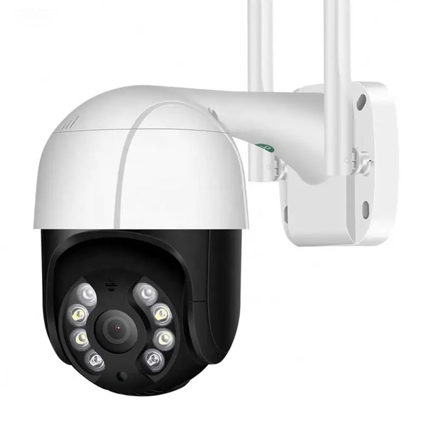 IP камера XM A8 5Mp Чорбел WiFi SD-Card двосторонній звук PTZ 3,6 міні подвійне світло &mdash; фото