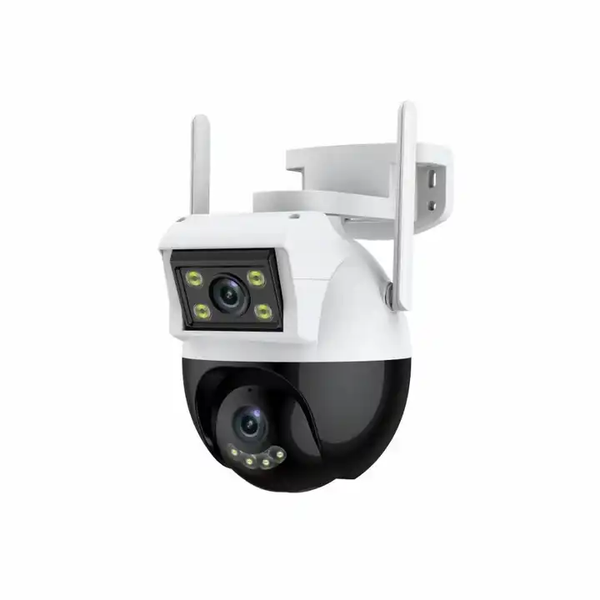 IP камера XM A18SB 6Mp БелЧёр WiFi SD-Card двусторонний звук PTZ мини двойной свет &mdash; фото