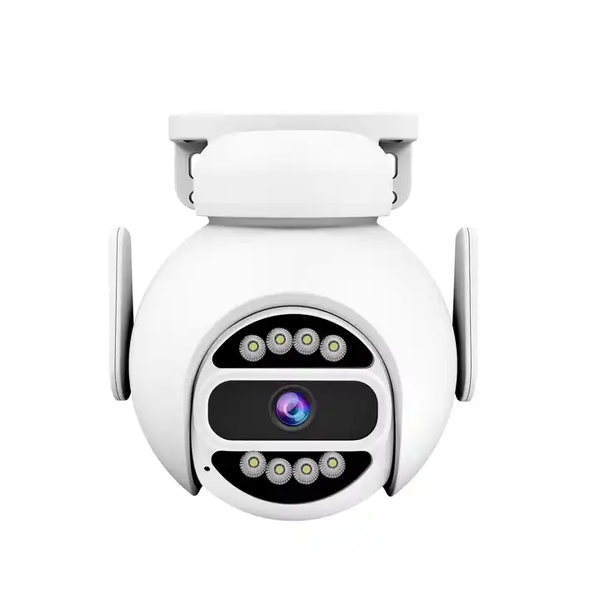 IP камера XM A21 4MP White WiFi SD-Card двосторонній звук PTZ 3,6 подвійне світло &mdash; фото