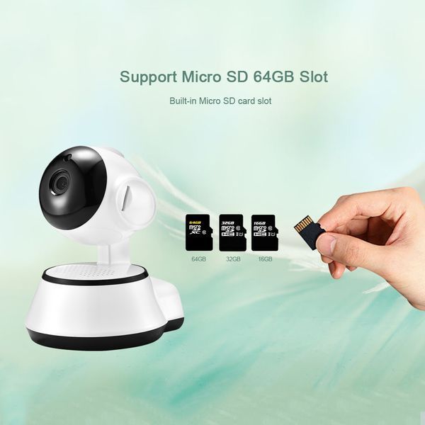 IP камера 1Mp WiFi SD-Card Відеоняня маленька &mdash; фото