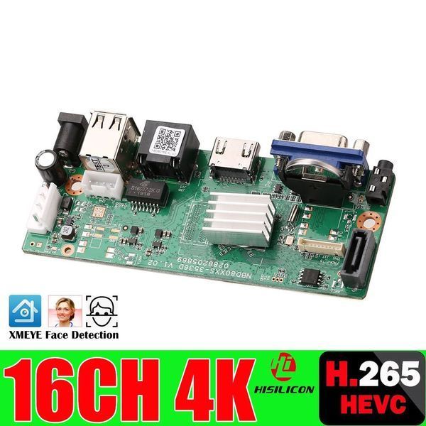 NVR Board 16ch 4k h.265 NBD8016S-KL-V2 (HiSilicon) &mdash; фото