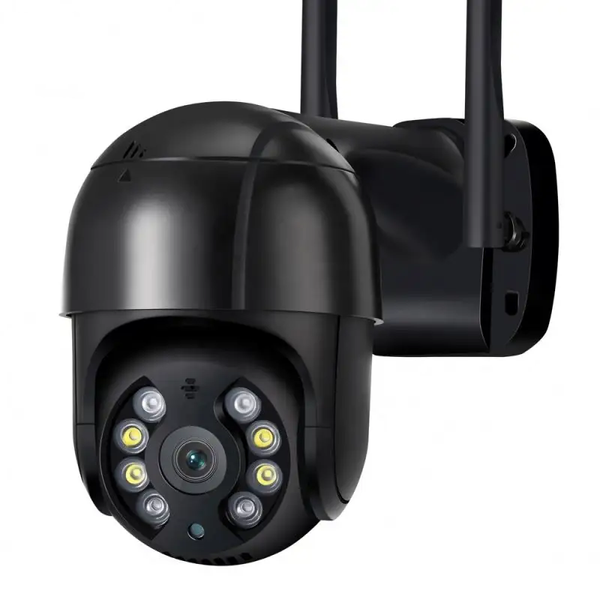 IP камера XM A8B2XM2 2Mp Чорна WiFi SD-Card двосторонній звук PTZ 3,6 міні подвійне світло &mdash; фото