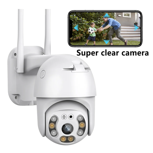 IP камера XM A6 5Mp WiFi SD-Card двосторонній звук PTZ 3,6 BIG подвійне світло &mdash; фото